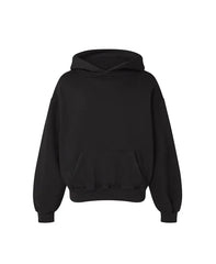 Cuerooo Black Hoodie - Export Quality 450 GSM