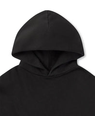 Cuerooo Black Hoodie - Export Quality 450 GSM